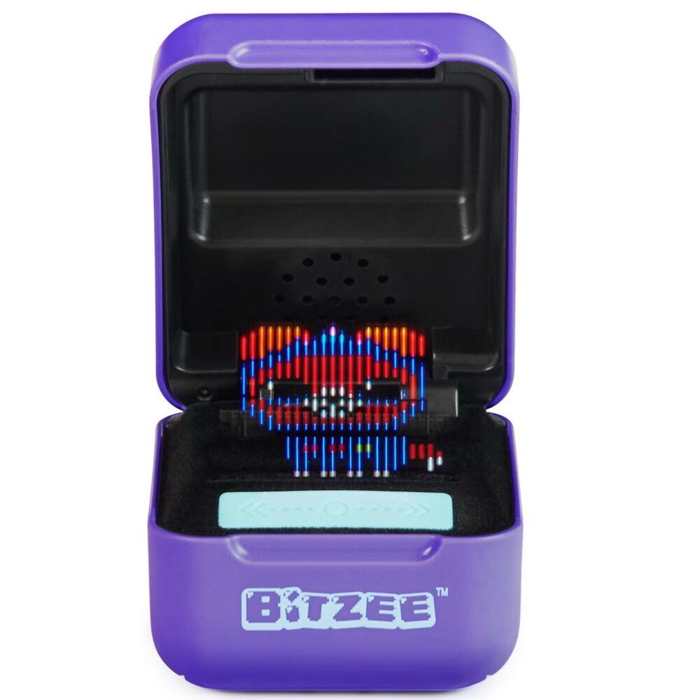 Bitzee Interactive Digital Pet Purple Pod Spin Master 15 Pets Virtual Toy NEW